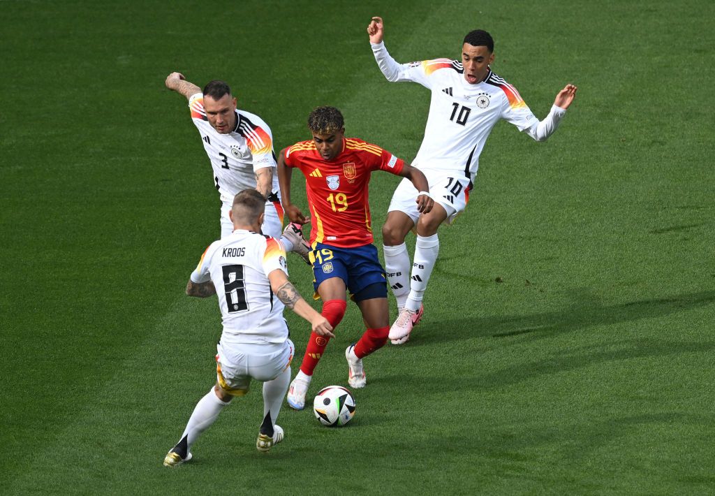 Spain vs Germany: Lamine Yamal