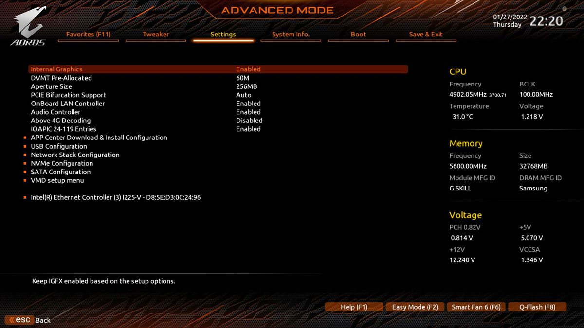 Gigabyte Z690 Aorus Ultra