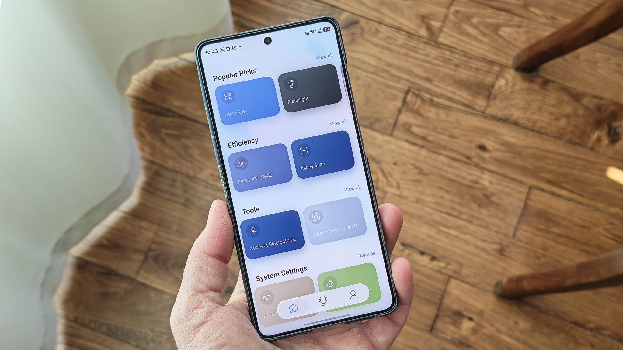 A Pitaka Edge case on a Samsung Galaxy S26 Ultra