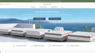 Where to buy a Saatva mattress: Screenshot of the Saatva mattress website
