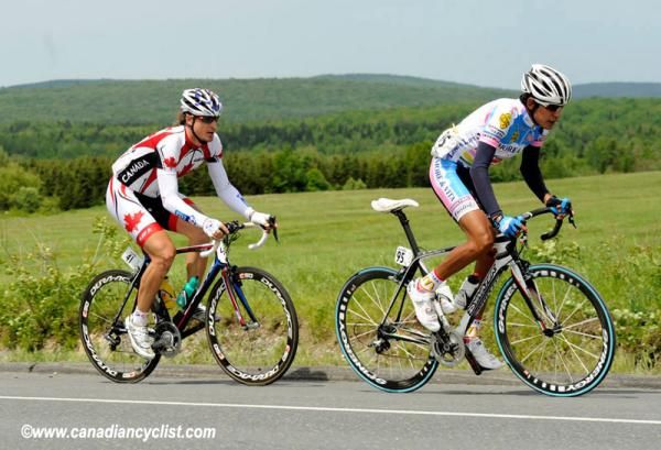 Bernardo Colex (Amore &amp; Vita) and Dominique Rollin (Team Canada)