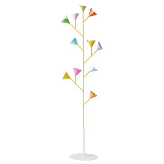 TJÄRLEK Decoration, branch/yellow, 32"