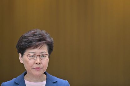 Carrie Lam in Hong Kong