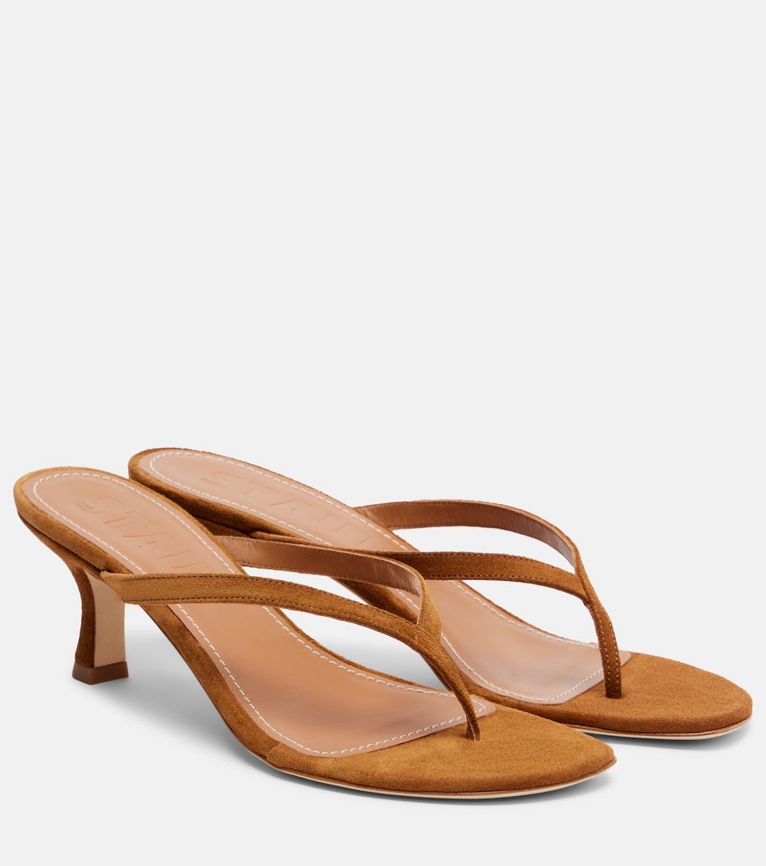 Freja Suede Thong Sandals
