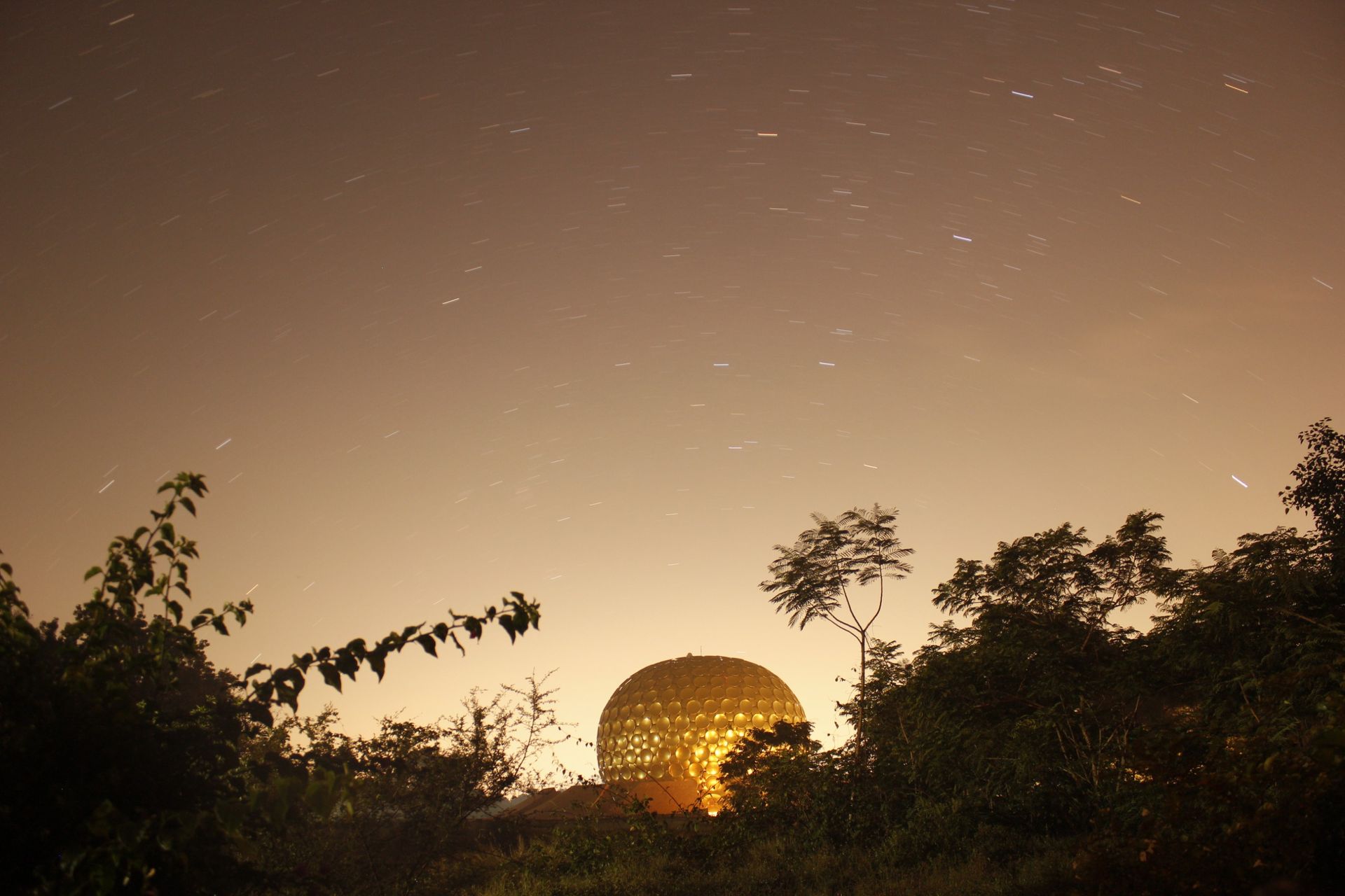 architecture in Auroville