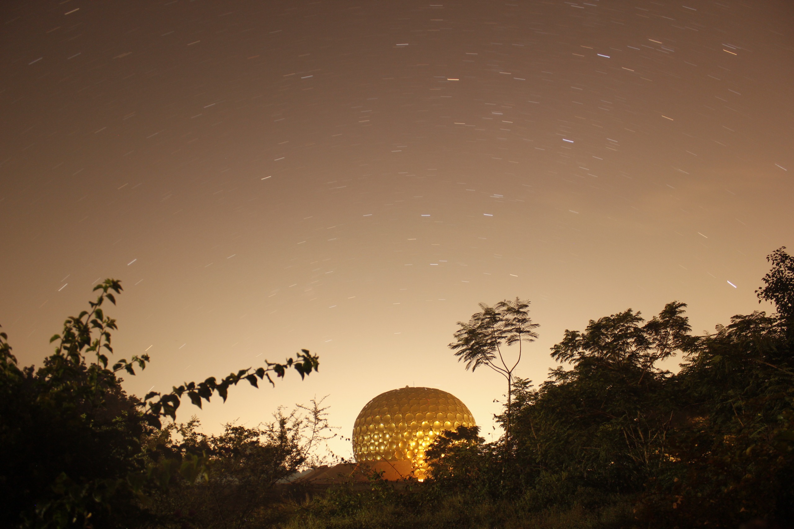 architecture in Auroville