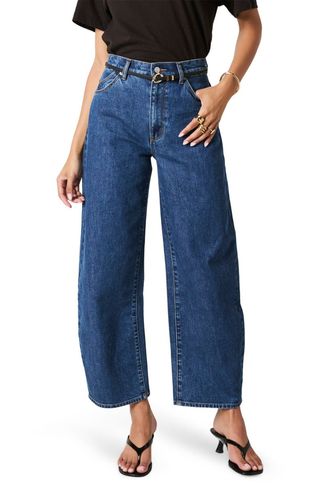 Gigi Ankle Barrel Leg Jeans