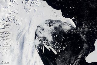 The breakup of Antarctica's Larsen B ice shelf