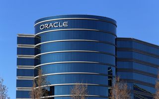 A view of Oracle's office building in Silicon Valley, California
