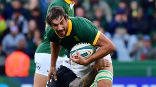 Eben Etzebeth of South Africa during a Castle Lager Rugby Championship match ahead of the South Africa vs Argentina live streams