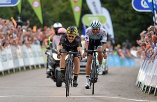 Graham Briggs and Kristian House, Tour of Britain 2016 stage three (Andy Jones)