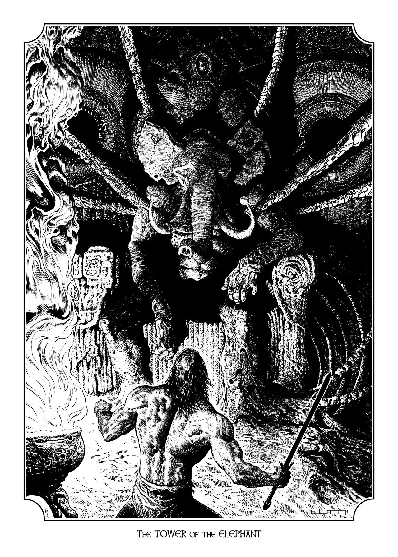 Conan the Barbarian illustrations