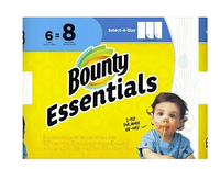 Bounty Essentials 6-Pack: $8 @ Office Depot