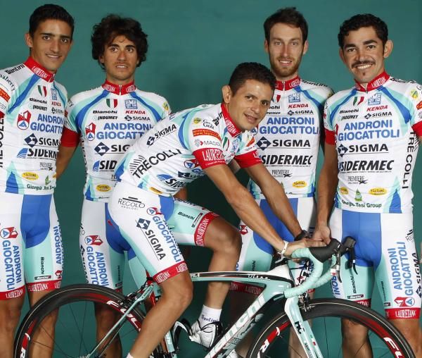 Jose Rujano (Androni Giocattoli) is back in the fold.