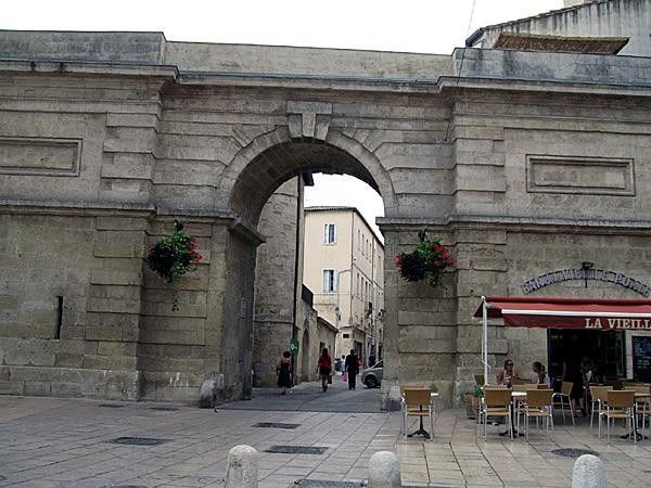 Port into Montpellier.