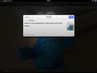 iPad vs Nexus - Twitter integration into iOS