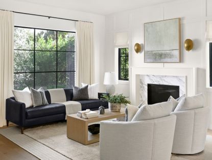 View of How To Make a Small Living Room Look Less Cluttered | Livingetc