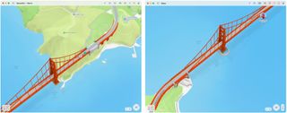 Maps app in macOS Monterey