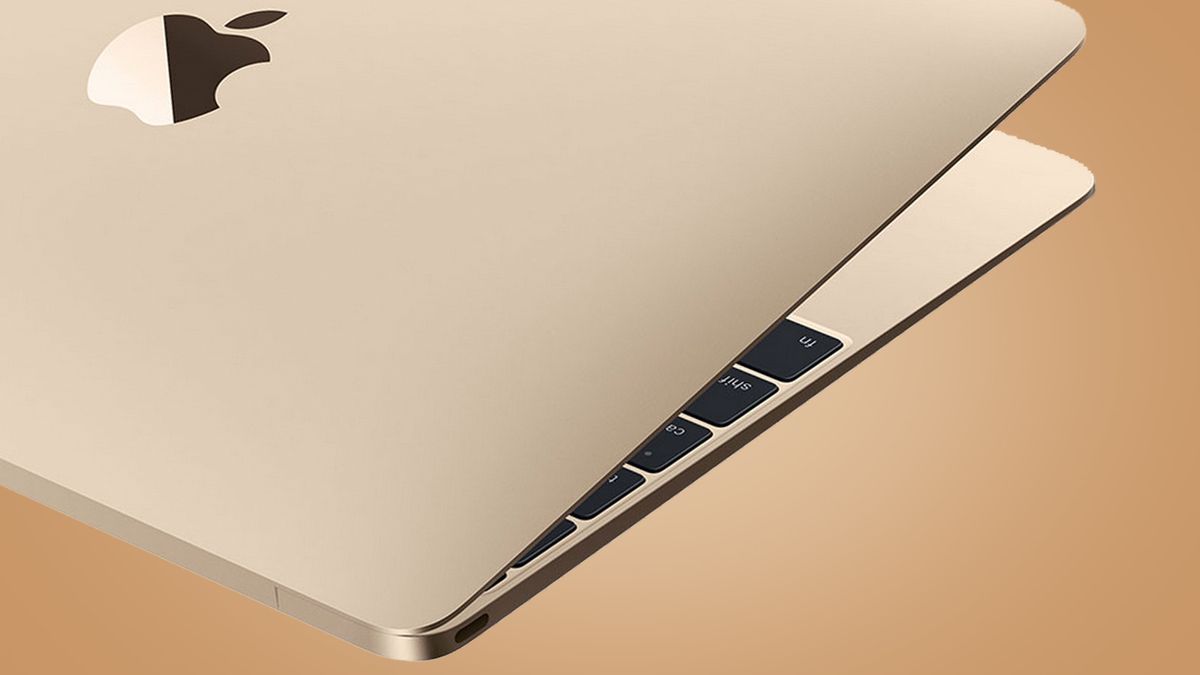 Macbook 2015 laptop open showing keyboard