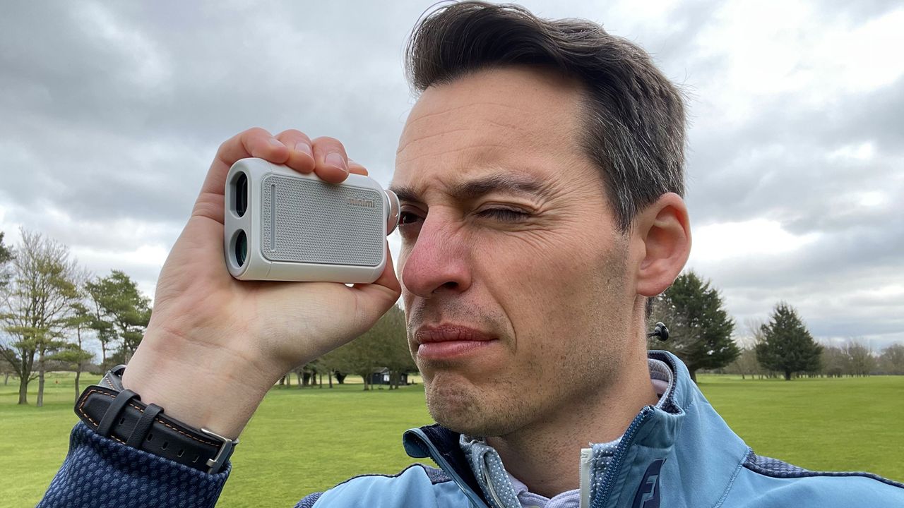 CaddyTalk Minimi Rangefinder Testing