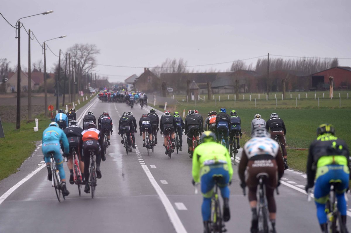 Another angle of the race being blown to peices