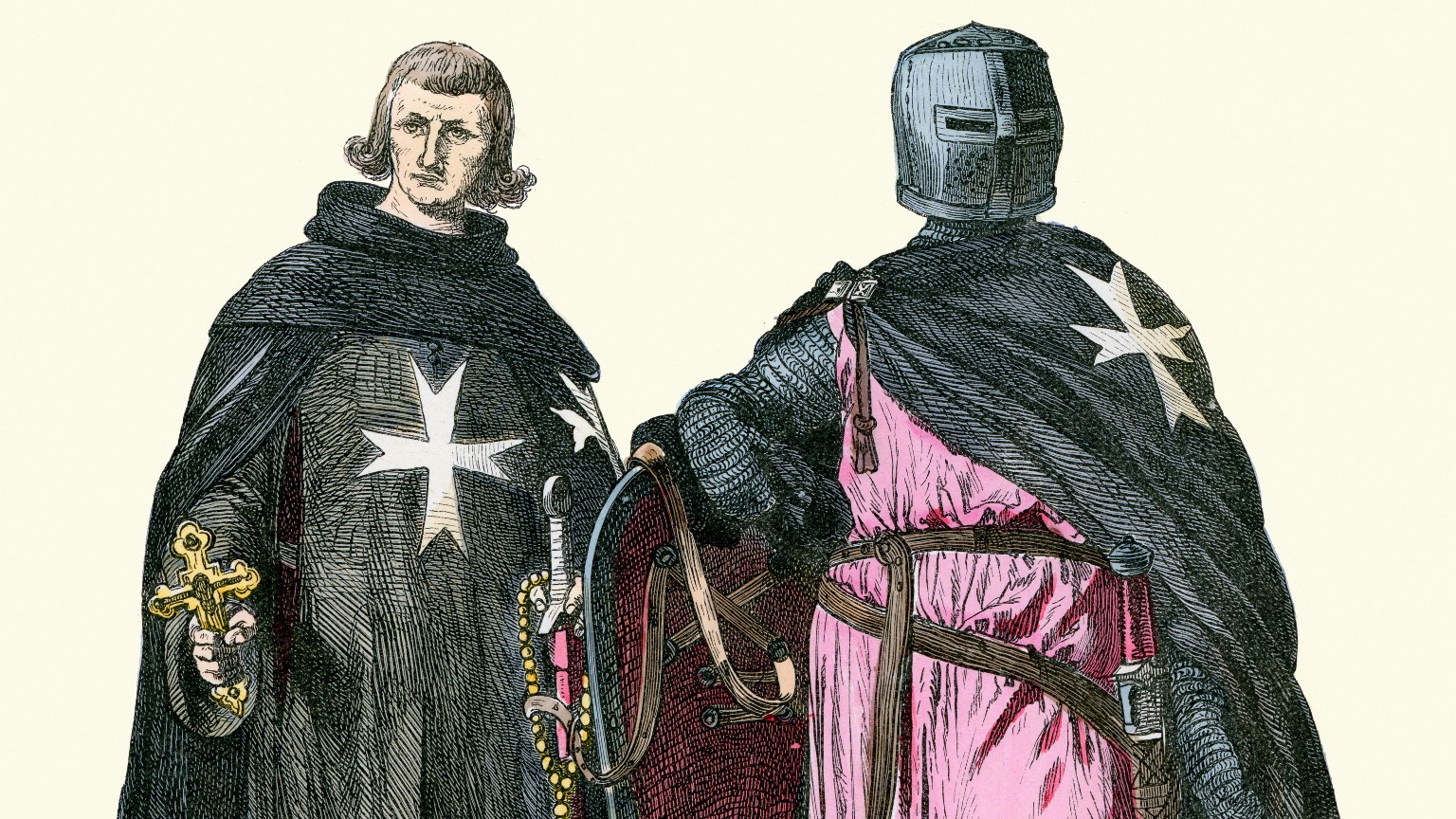 The Knights Templar and Knights Hospitaller