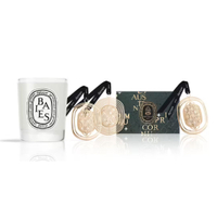 Receive a FREE Diptyque Baies candle (35g) and a set of beautiful, ornamental, gilded decorations with orders of £180+ | Diptyque