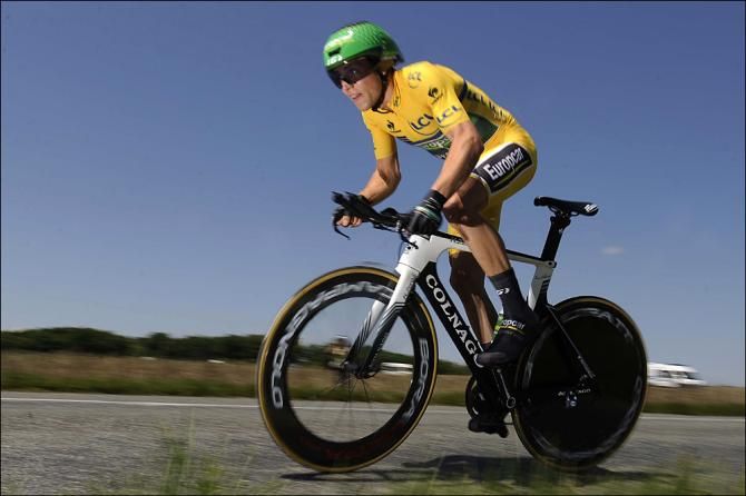 David Veilleux (Europcar) lost the yellow jersey but remained in the top 10 overall in the Dauphine