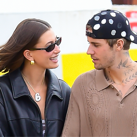 Hailey Bieber and Justin Bieber are seen on August 29, 2023 in New York City.