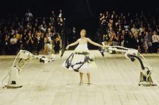 Alexander McQueen S/S 1999 runway show as part of ‘Catwalk: The Art of the Fashion Show’ at Vitra Design Museum, Basel