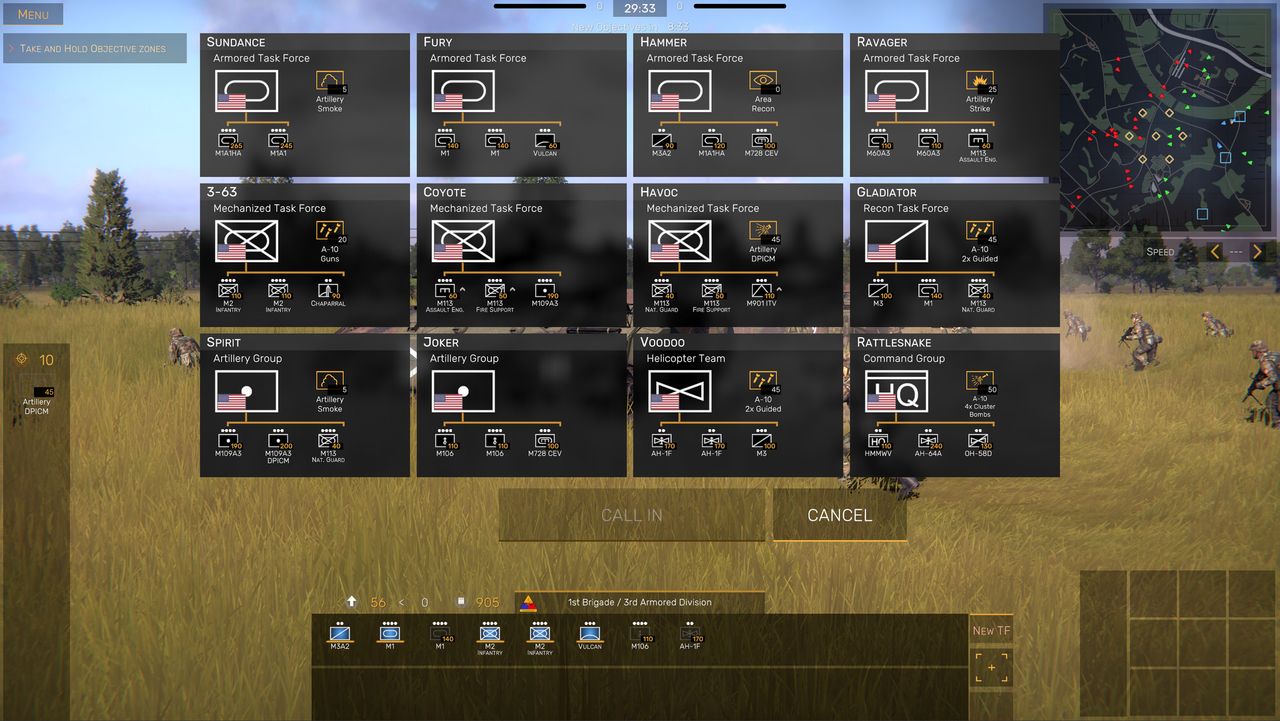 An image of warsaw pact and NATO forces fighting in the Cold War RTS Regiments.