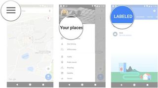 How to save your home and work addresses in Google Maps