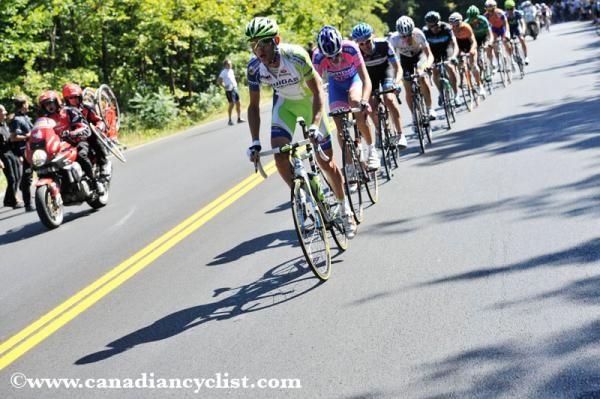 Liquigas at the front