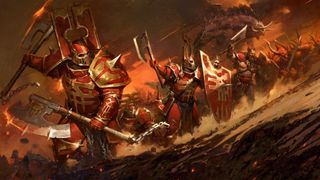 Total War Warhammer 3 Art Khorne