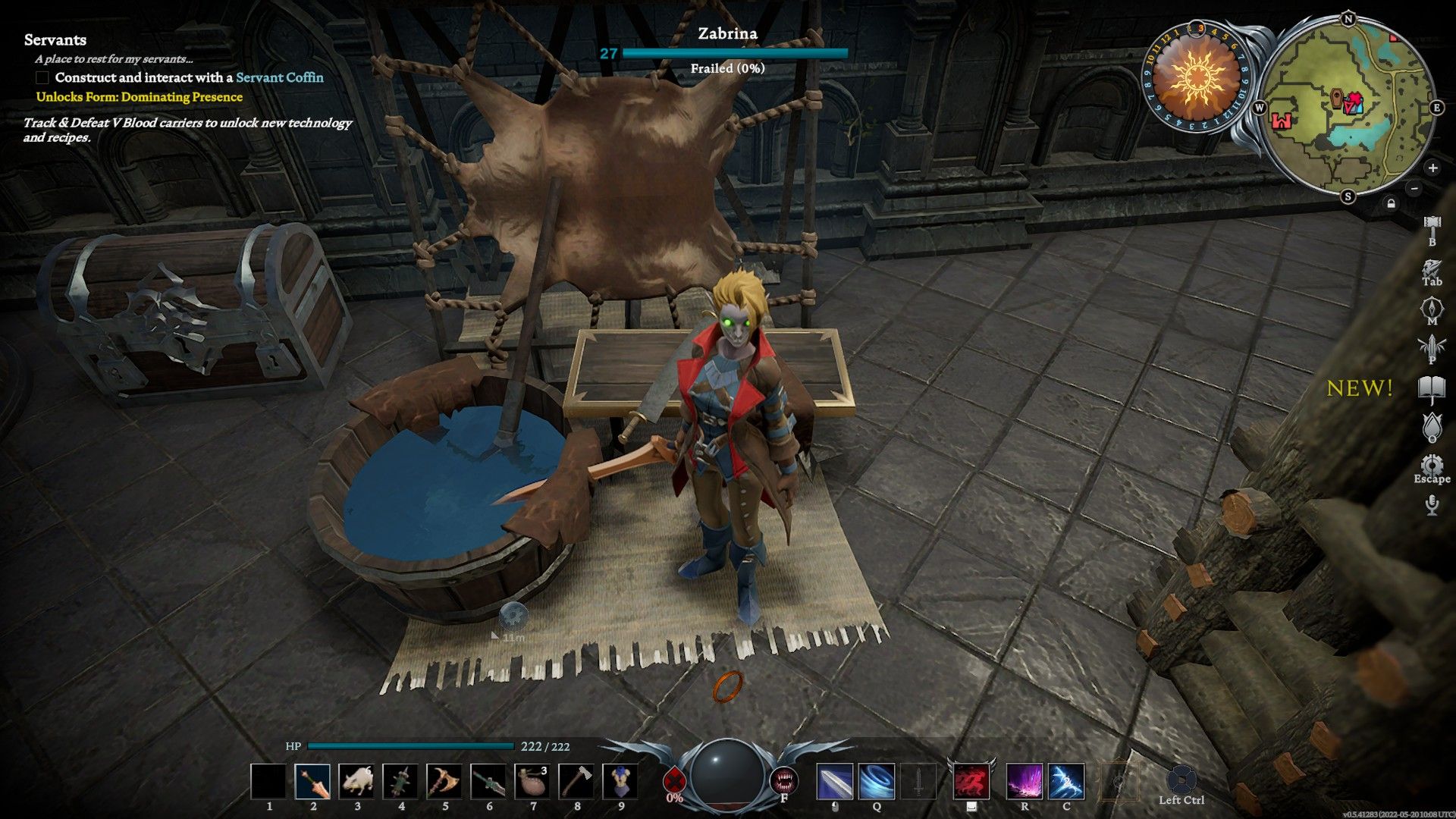 V Rising Leather how to get it and build the Tannery TechRadar