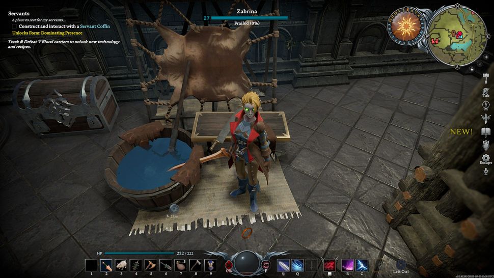 V Rising Leather how to get it and build the Tannery TechRadar