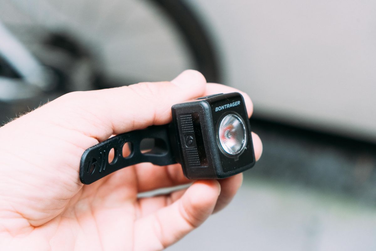 Trek Flare RT held in a hand