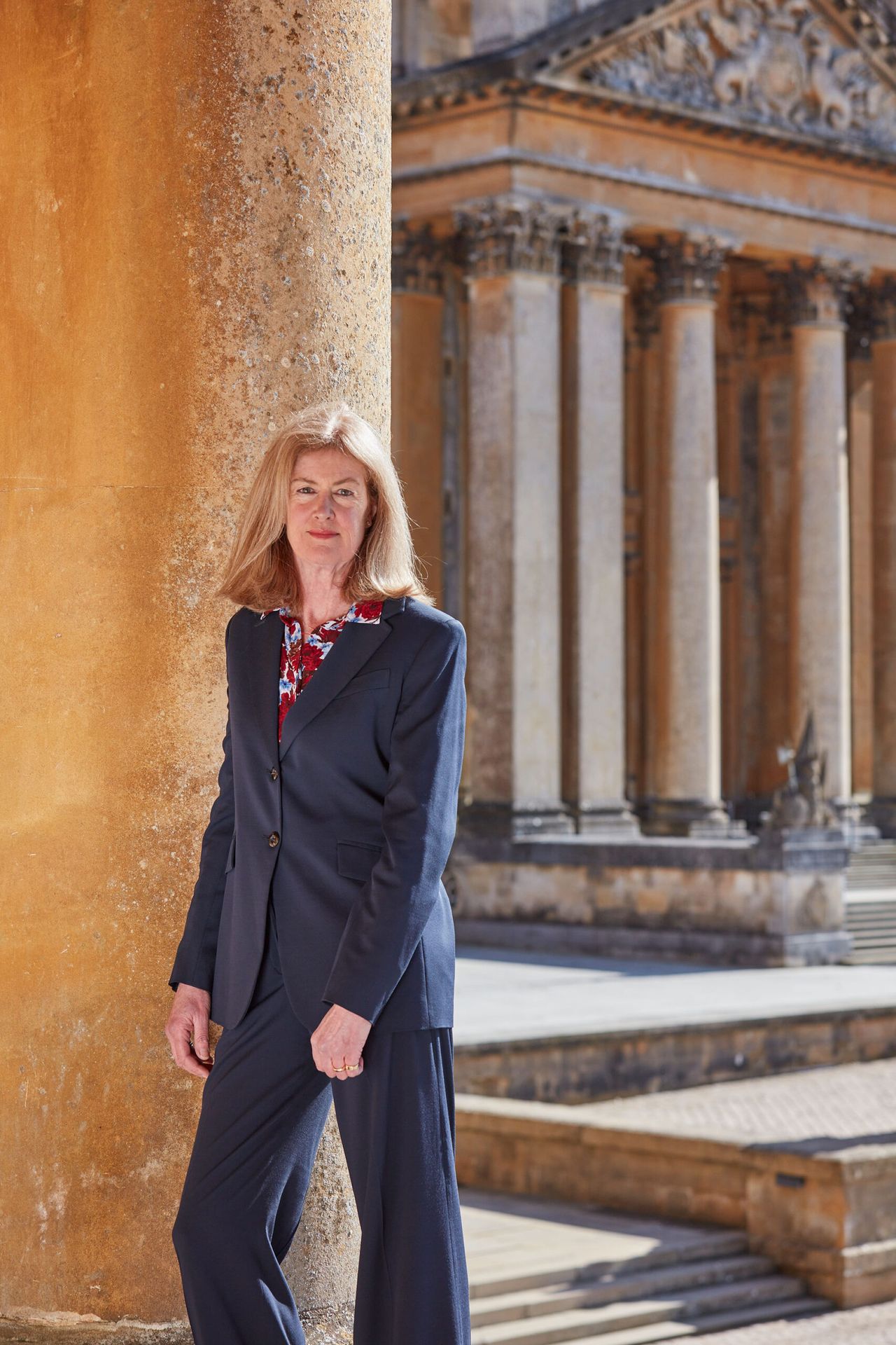 Lady Henrietta Spencer-Churchill at Blenheim Palace.