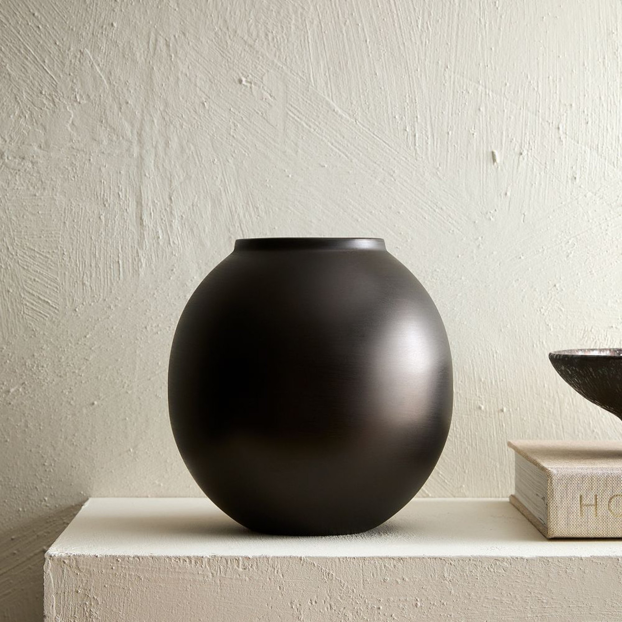 West Elm Polished Metal Vase