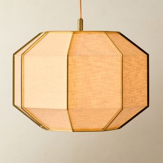 Blisse Natural Linen Pendant Light by Goop