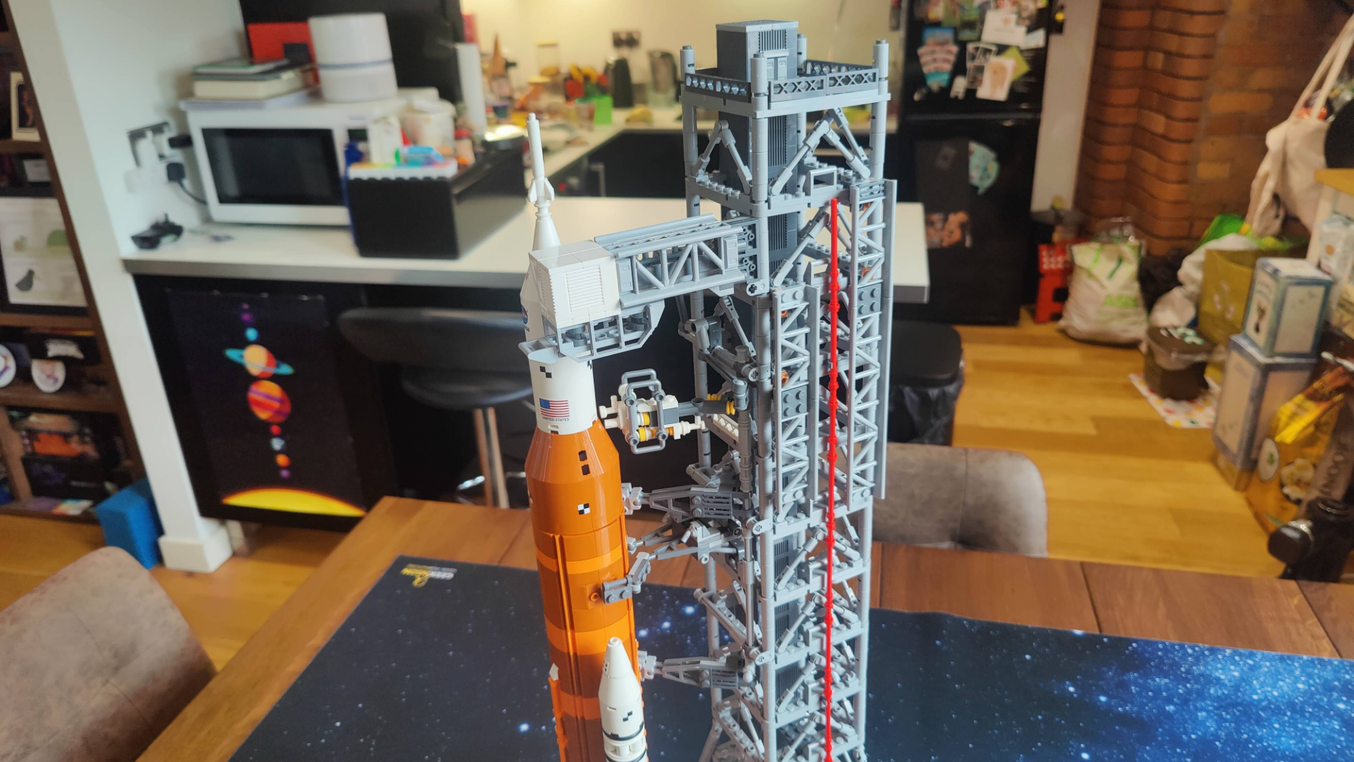 Lego NASA Artemis Space Launch System