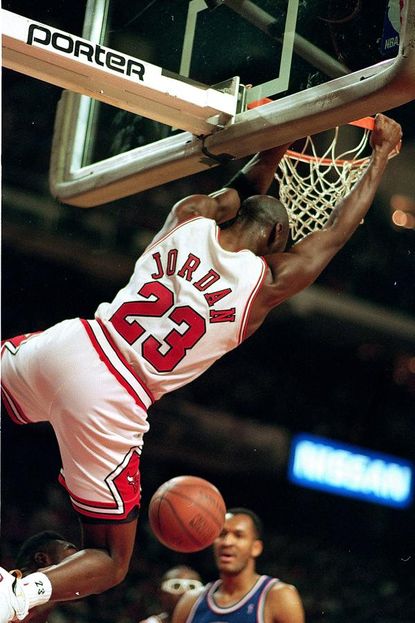 Relive Michael Jordan's most iconic shot on its 25th anniversary