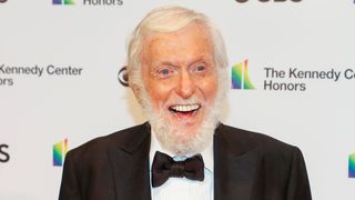 Dick Van Dyke attends the 43rd Annual Kennedy Center Honors at The Kennedy Center wearing a suit and bow tie