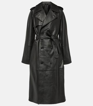 Leather Trench Coat