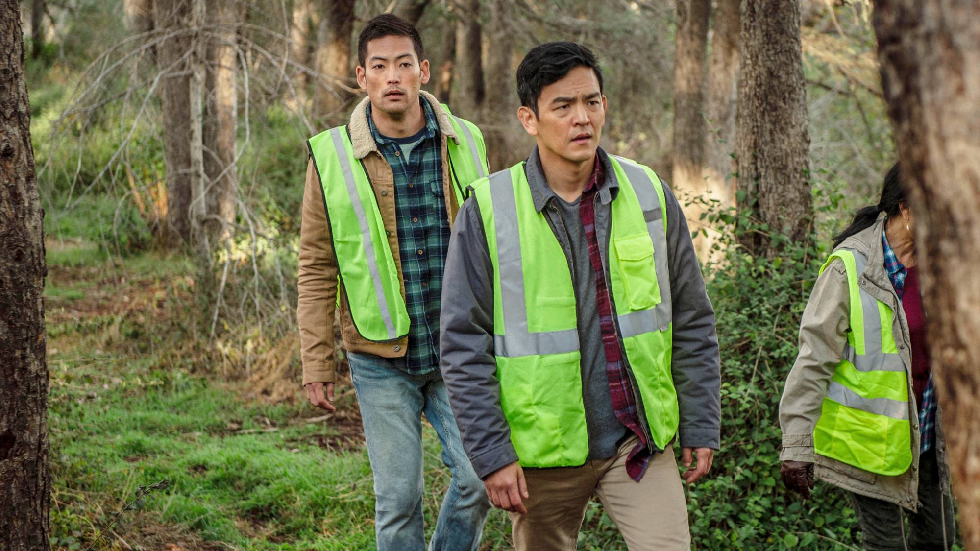 John Cho as David Kim in "Searching"