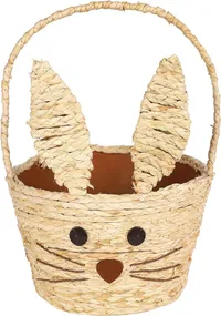 Juegoal Easter Bunny Woven Basket