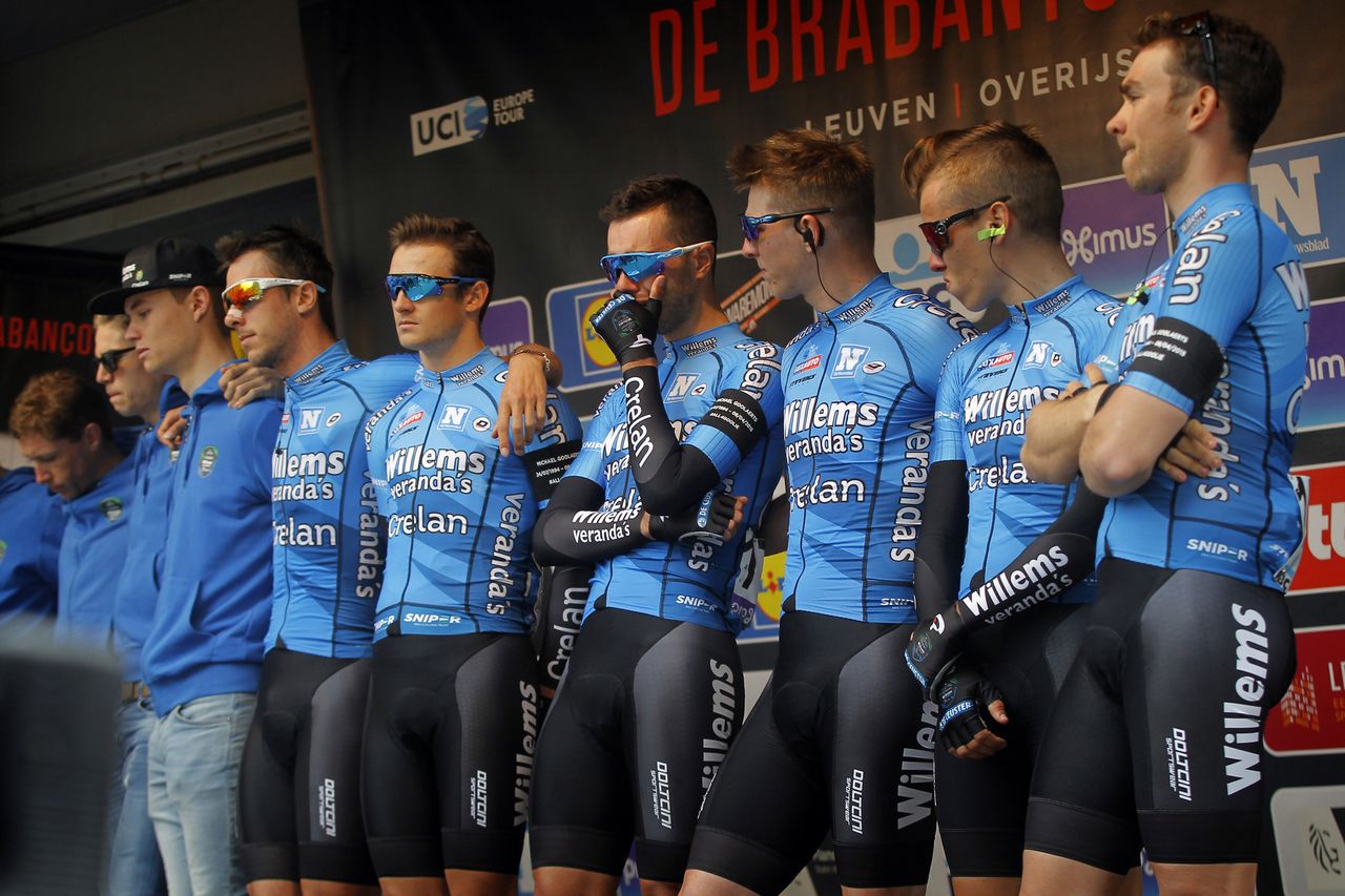 The Veranda's Willems team gathered for a remembrance of Michael Goolaerts
