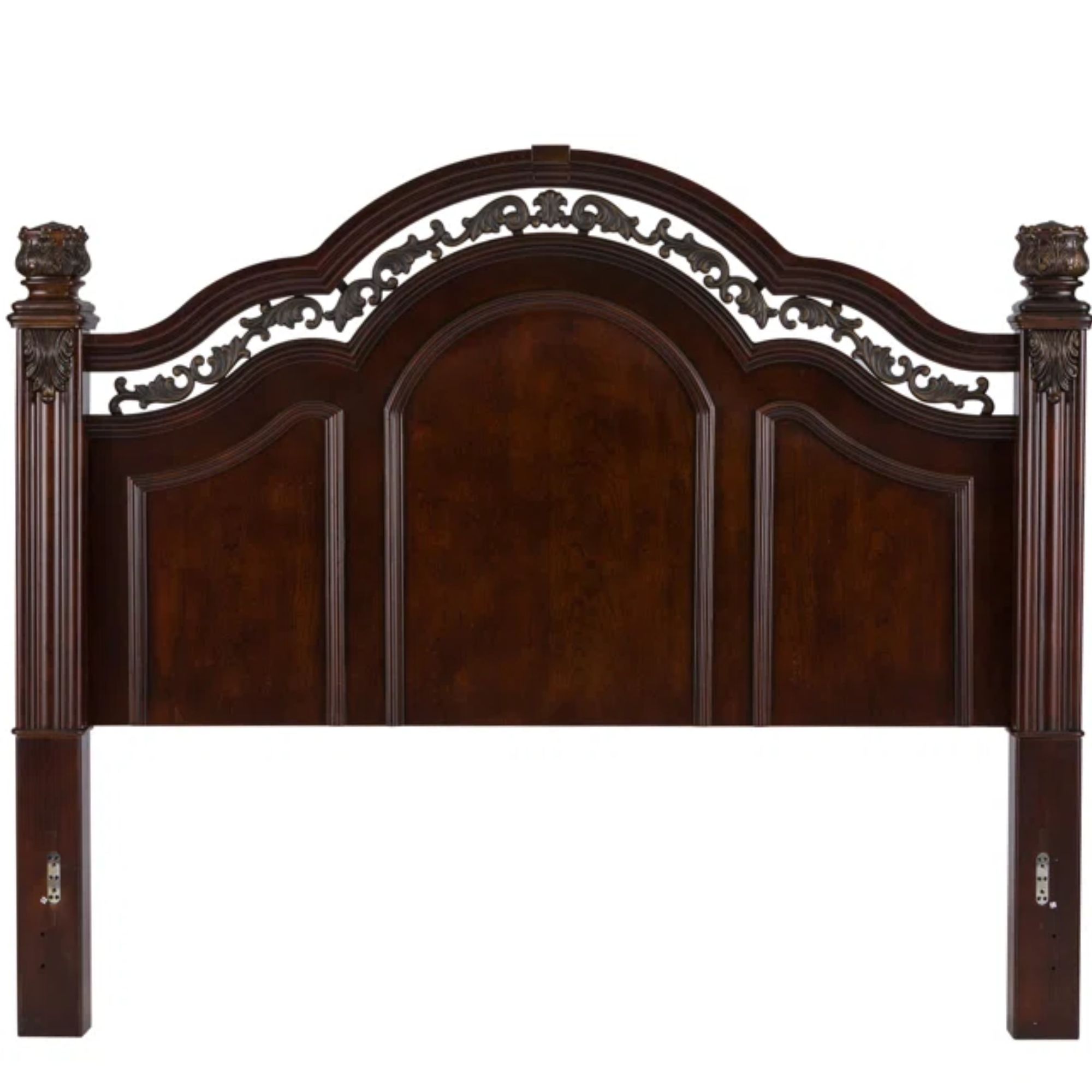 wooden headboard
