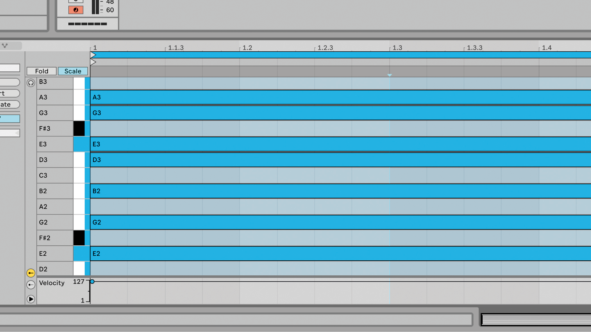 Ableton note