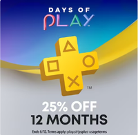 PlayStation Plus: 25% off @ PlayStation Store
